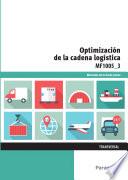 libro Mf1005_3   Optimización De La Cadena Logística